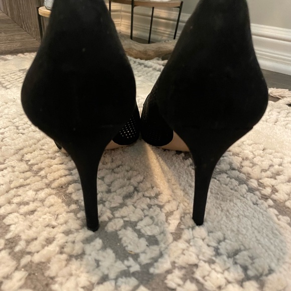 Jessica Simpson Black Suede 3” Heels - size 10 - Picture 7 of 7